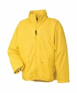 Helly Hansen Voss Waterproof PU Rain Jacket - Yellow 70180-310-OPT