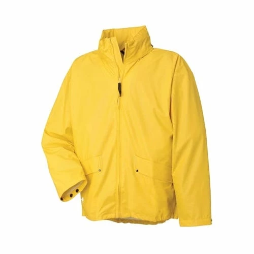 Helly Hansen Voss Waterproof PU Rain Jacket - Yellow 70180-310-OPT 1 Helly Hansen Voss Waterproof PU Rain Jacket - Yellow 70180-310-OPT