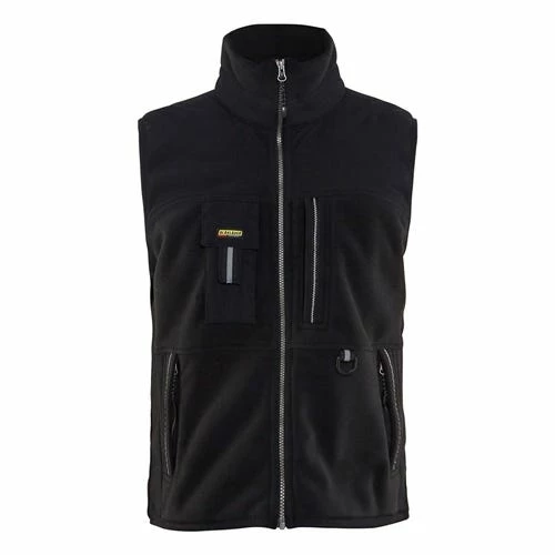 Blaklader Workwear Blaklader Two Fisted Black Fleece Vest 384525249900 1 Blaklader Workwear Blaklader Two Fisted Black Fleece Vest 384525249900