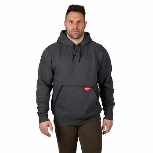 Milwaukee Tools Milwaukee Heavy Duty Pullover Hoodie - Gray 350G 5 Milwaukee Tools Milwaukee Heavy Duty Pullover Hoodie - Gray 350G - Image 5