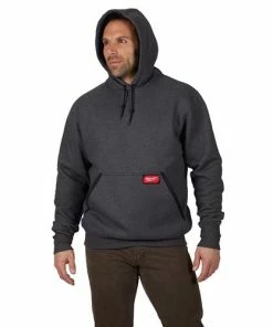 Milwaukee Tools Milwaukee Heavy Duty Pullover Hoodie - Gray 350G 13 Milwaukee Tools Milwaukee Heavy Duty Pullover Hoodie - Gray 350G -PIP Safety-shop 24338 4 p8p7wletpfjdaja9