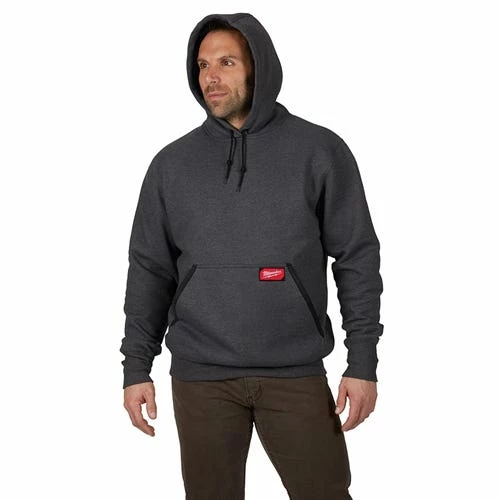 Milwaukee Tools Milwaukee Heavy Duty Pullover Hoodie - Gray 350G 6 Milwaukee Tools Milwaukee Heavy Duty Pullover Hoodie - Gray 350G - Image 6