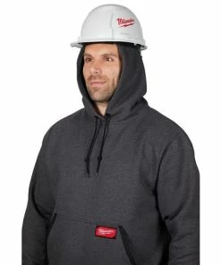 Milwaukee Tools Milwaukee Heavy Duty Pullover Hoodie - Gray 350G 15 Milwaukee Tools Milwaukee Heavy Duty Pullover Hoodie - Gray 350G -PIP Safety-shop 24338 6 joykrj4ciice4gfd