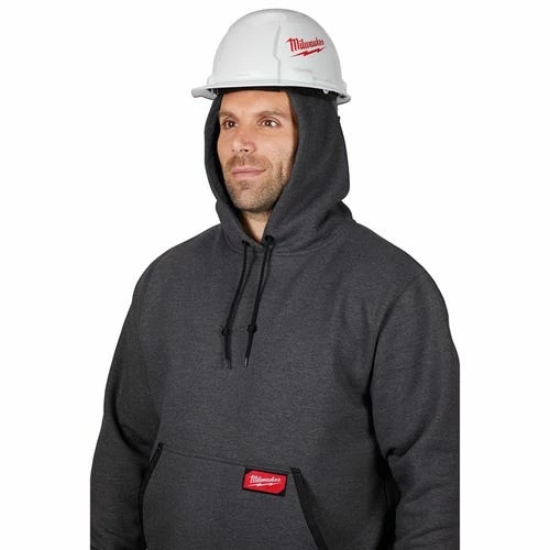 Milwaukee Tools Milwaukee Heavy Duty Pullover Hoodie - Gray 350G 8 Milwaukee Tools Milwaukee Heavy Duty Pullover Hoodie - Gray 350G - Image 8
