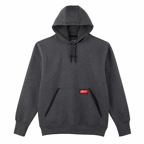 Milwaukee Tools Milwaukee Heavy Duty Pullover Hoodie - Gray 350G 2 Milwaukee Tools Milwaukee Heavy Duty Pullover Hoodie - Gray 350G - Image 2