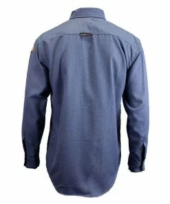 DriFire Men's TecGen FR Light Blue Work Shirt NSA-TCG011902 -PIP Safety-shop 24487 2 etdpmuoei6lotd6g