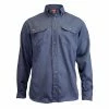 DriFire Men's TecGen FR Light Blue Work Shirt NSA-TCG011902