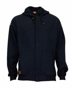 DriFire Men's TecGen FR Navy Blue Front Zip Hoodie NSA-SWSI2Z