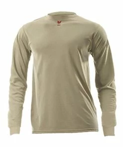 DriFire FR Lightweight Desert Sand Long Sleeve T-Shirt NSA-DF2-CM-446LS-DS 6 DriFire FR Lightweight Desert Sand Long Sleeve T-Shirt NSA-DF2-CM-446LS-DS -PIP Safety-shop 24576 1 9s54kjezfcmqd2dm