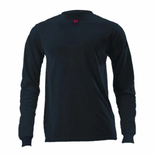 DriFire FR Lightweight Navy Blue Long Sleeve T-Shirt NSA-DF2-CM-446LS-NB 3 DriFire FR Lightweight Navy Blue Long Sleeve T-Shirt NSA-DF2-CM-446LS-NB - Image 3