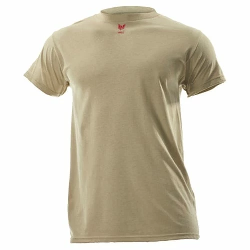 DriFire FR Lightweight Desert Sand Short Sleeve T-Shirt NSA-DF2-CM-446TS-DS 2 DriFire FR Lightweight Desert Sand Short Sleeve T-Shirt NSA-DF2-CM-446TS-DS - Image 2