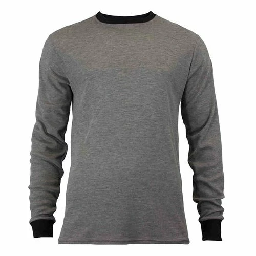 DriFire TecGen FR Gray Long Sleeve T-Shirt NSA-C541NGELS 2 DriFire TecGen FR Gray Long Sleeve T-Shirt NSA-C541NGELS - Image 2