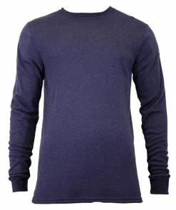 DriFire TecGen FR Navy Blue Long Sleeve T-Shirt NSA-C541NNBLS