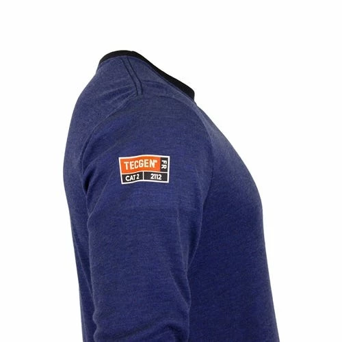 DriFire TecGen FR Royal Blue Long Sleeve T-Shirt NSA-C541NRBLS 4 DriFire TecGen FR Royal Blue Long Sleeve T-Shirt NSA-C541NRBLS - Image 4