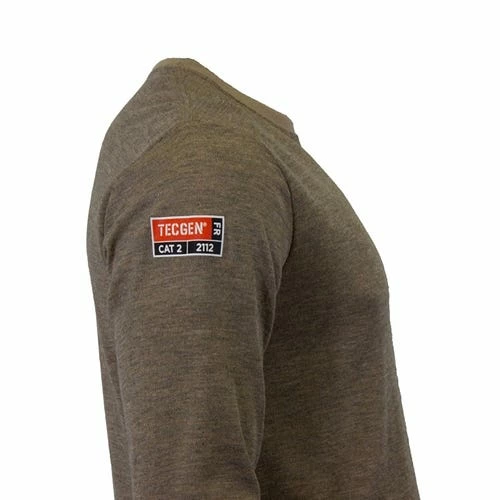 DriFire TecGen FR Tan Long Sleeve T-Shirt NSA-C541NTNLS 4 DriFire TecGen FR Tan Long Sleeve T-Shirt NSA-C541NTNLS - Image 4