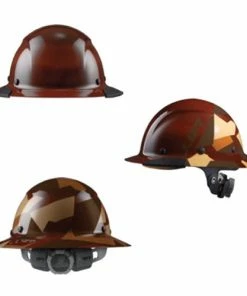 Alternative view of Lift Safety Lift DAX Fifty 50 Fiber Resin Full Brim Hard Hat (Natural/Desert Camo) HDF50-20CD