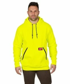 Milwaukee Tools Milwaukee Heavy Duty Pullover Hoodie - High Vis Yellow 350HV 10 Milwaukee Tools Milwaukee Heavy Duty Pullover Hoodie - High Vis Yellow 350HV -PIP Safety-shop 24639 2 d5ucmbqw8f5aosmu