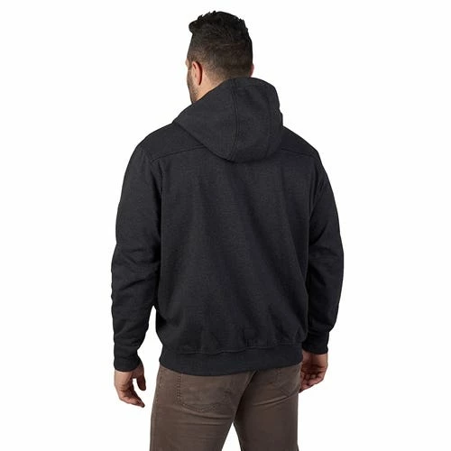 Milwaukee Tools Milwaukee No Days Off Hooded Zip Sweatshirt - Black 311B 5 Milwaukee Tools Milwaukee No Days Off Hooded Zip Sweatshirt - Black 311B - Image 5