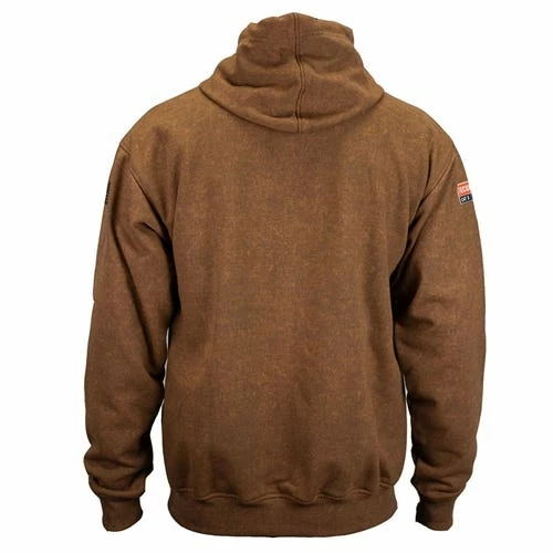 DriFire Men's TecGen FR Brown Tacoma Heavyweight Front Zip Hoodie NSA-C21IB12 5 DriFire Men's TecGen FR Brown Tacoma Heavyweight Front Zip Hoodie NSA-C21IB12 - Image 5
