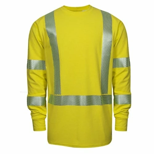 DriFire Performance FR Hi-Vis Long Sleeve T-Shirt NSA-DF2-AX3-265ALS-HY 3 DriFire Performance FR Hi-Vis Long Sleeve T-Shirt NSA-DF2-AX3-265ALS-HY - Image 3