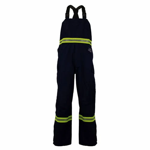 DriFire HydroFlash FR Navy Blue Foul Weather Bib Overall NSA-HYDROFLASHB-N 2 DriFire HydroFlash FR Navy Blue Foul Weather Bib Overall NSA-HYDROFLASHB-N - Image 2