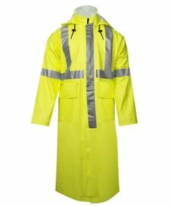 DriFire ARC H20 FR Hi-Vis Fluorescent Yellow Trench Coat NSA-R31RL06 6 DriFire ARC H20 FR Hi-Vis Fluorescent Yellow Trench Coat NSA-R31RL06 -PIP Safety-shop 25171 1 guxf8foetgkdb1f8