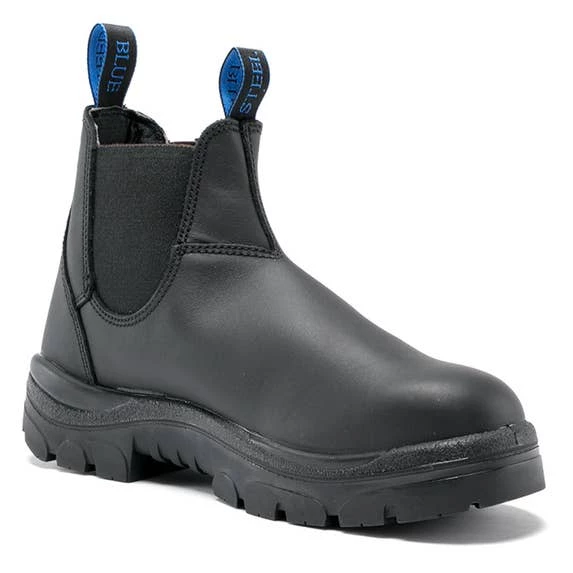 Steel Blue Work Boots Steel Blue Men's Hobart Soft Toe Black Safety Boots Wide Fit 310901W 1 Steel Blue Work Boots Steel Blue Men's Hobart Soft Toe Black Safety Boots Wide Fit 310901W