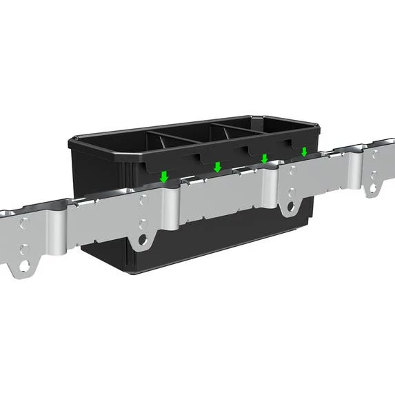 Flex Power Tools FLEX STACK PACK Side Tool Rack Rails 2-Pack Attachment FS1604-2 3 Flex Power Tools FLEX STACK PACK Side Tool Rack Rails 2-Pack Attachment FS1604-2 - Image 3
