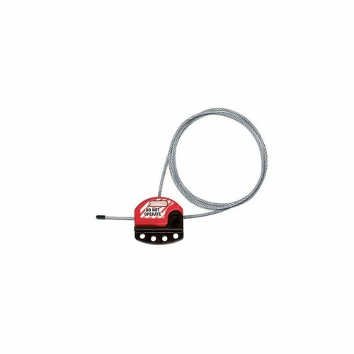 MasterLock Adjustable Cable Lockout; 6ft (1.8m) Cable 470-S806 1 MasterLock Adjustable Cable Lockout; 6ft (1.8m) Cable 470-S806