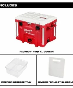 Milwaukee Tools Milwaukee Packout 40QT XL Cooler 48-22-8462 11 Milwaukee Tools Milwaukee Packout 40QT XL Cooler 48-22-8462 -PIP Safety-shop 48 22 8462 6
