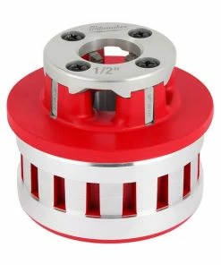 Milwaukee Tools Milwaukee 1/2" High Speed NPT 12R Pipe Threading Forged Aluminum Die Head 48-36-1007