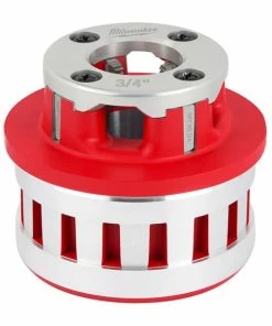 Milwaukee Tools Milwaukee 3/4" High Speed NPT 12R Pipe Threading Forged Aluminum Die Head 48-36-1008
