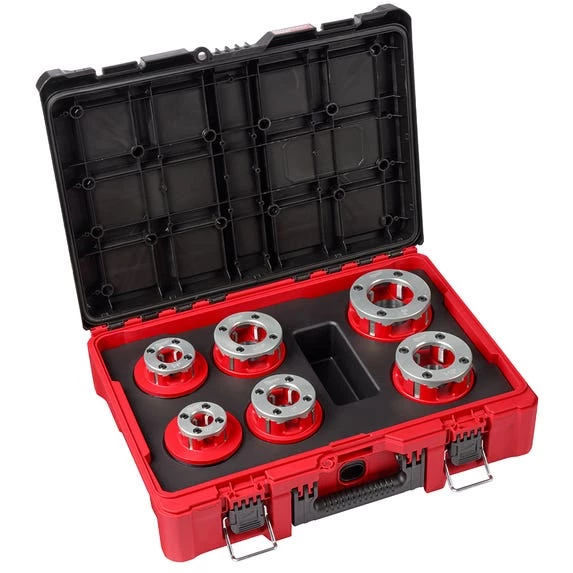 Milwaukee Tools Milwaukee 1/2" - 2" High Speed NPT 12R Pipe Threading 6 Head Kit (700) 48-36-1060 2 Milwaukee Tools Milwaukee 1/2" - 2" High Speed NPT 12R Pipe Threading 6 Head Kit (700) 48-36-1060 - Image 2