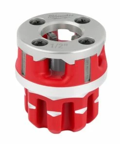 Milwaukee Tools Milwaukee 1/2" Compact Alloy NPT 11R Pipe Threading Forged Aluminum Die Head 48-36-1307