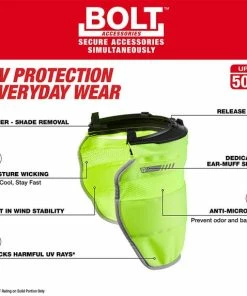 Milwaukee Tools Milwaukee BOLT Moisture-Wicking Sunshade 48-73-1070 6 Milwaukee Tools Milwaukee BOLT Moisture-Wicking Sunshade 48-73-1070 -PIP Safety-shop 48 73 1070 3