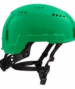 Alternative view of Milwaukee Tools Milwaukee Green Vented Type 2 Class C Safety Helmet W/ BOLT 48-73-1306
