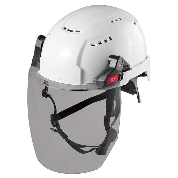 Milwaukee Tools Milwaukee BOLT™ Full Face Shield - Gray Dual Coat Lens (No Brim) 48-73-1426 1 Milwaukee Tools Milwaukee BOLT™ Full Face Shield - Gray Dual Coat Lens (No Brim) 48-73-1426