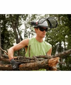 Milwaukee Tools Milwaukee 10pk Mesh Shield Replacement (No-brim Helmet Only Mount) 48-73-1435 7 Milwaukee Tools Milwaukee 10pk Mesh Shield Replacement (No-brim Helmet Only Mount) 48-73-1435 -PIP Safety-shop 48 73 1430 10b