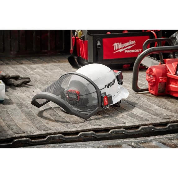 Milwaukee Tools Milwaukee 10pk Mesh Shield Replacement (No-brim Helmet Only Mount) 48-73-1435 2 Milwaukee Tools Milwaukee 10pk Mesh Shield Replacement (No-brim Helmet Only Mount) 48-73-1435 - Image 2