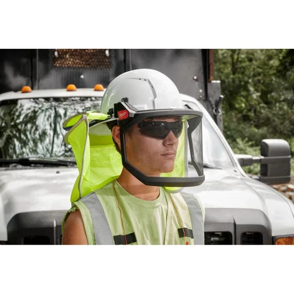 Milwaukee Tools Milwaukee BOLT™ Full Face Shield - Metal Mesh 48-73-1430 5 Milwaukee Tools Milwaukee BOLT™ Full Face Shield - Metal Mesh 48-73-1430 - Image 5