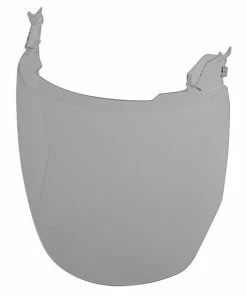 Alternative view of Milwaukee Tools Milwaukee 10pk Gray Face Shield Replacement Lenses (No-brim Helmet Only Mount) 48-73-1447