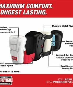 Milwaukee Tools Milwaukee Non-Marring Performance Knee Pads 48-73-6040 7 Milwaukee Tools Milwaukee Non-Marring Performance Knee Pads 48-73-6040 -PIP Safety-shop 48 73 6040 3