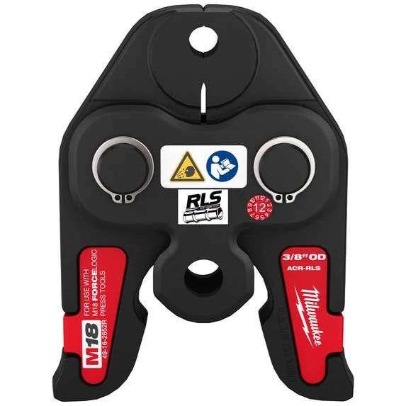 Milwaukee Tools Milwaukee 3/8" RLS ACR Press Jaw 49-16-2652R 1 Milwaukee Tools Milwaukee 3/8" RLS ACR Press Jaw 49-16-2652R