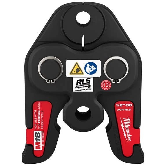 Milwaukee Tools Milwaukee 1/2" RLS ACR Press Jaw 49-16-2653R 1 Milwaukee Tools Milwaukee 1/2" RLS ACR Press Jaw 49-16-2653R