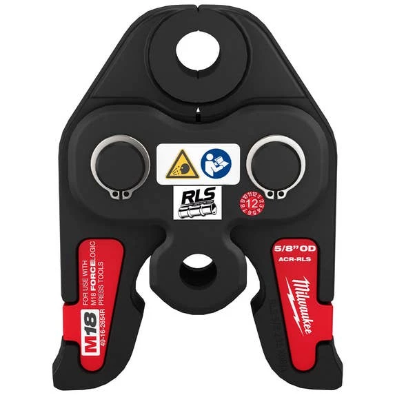 Milwaukee Tools Milwaukee 5/8" RLS ACR Press Jaw 49-16-2654R 1 Milwaukee Tools Milwaukee 5/8" RLS ACR Press Jaw 49-16-2654R