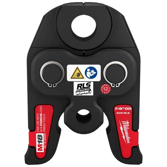 Milwaukee Tools Milwaukee 7/8" RLS ACR Press Jaw 49-16-2656R 1 Milwaukee Tools Milwaukee 7/8" RLS ACR Press Jaw 49-16-2656R