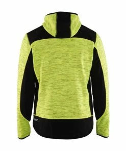 Alternative view of Blaklader Workwear Blaklader Black/Yellow Hi-Vis Knitted Jacket 494021173399