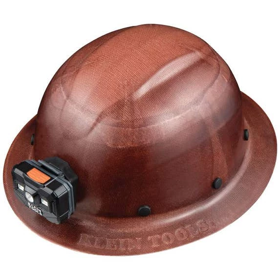 Klein Tools Hard Hat, KONSTRUCT Series, Full-Brim, Class G, Rechargeable Headlamp 60447 1 Klein Tools Hard Hat, KONSTRUCT Series, Full-Brim, Class G, Rechargeable Headlamp 60447