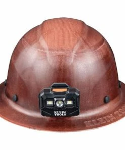 Klein Tools Hard Hat, KONSTRUCT Series, Full-Brim, Class G, Rechargeable Headlamp 60447 11 Klein Tools Hard Hat, KONSTRUCT Series, Full-Brim, Class G, Rechargeable Headlamp 60447 -PIP Safety-shop 60447 front
