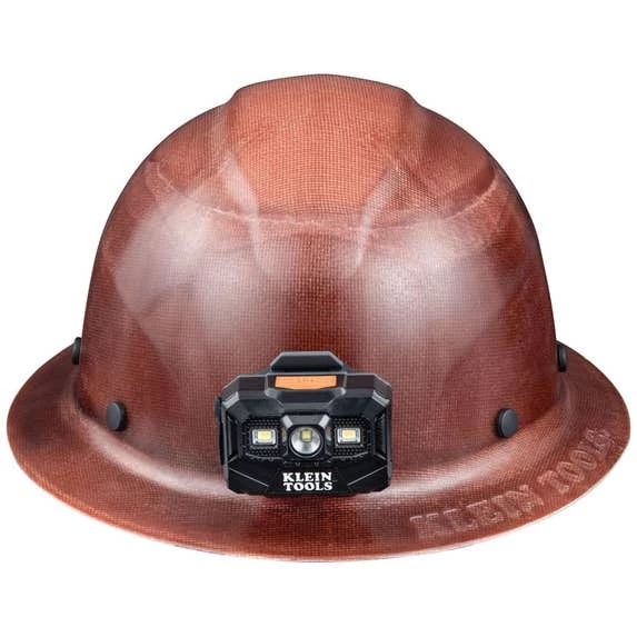 Klein Tools Hard Hat, KONSTRUCT Series, Full-Brim, Class G, Rechargeable Headlamp 60447 3 Klein Tools Hard Hat, KONSTRUCT Series, Full-Brim, Class G, Rechargeable Headlamp 60447 - Image 3
